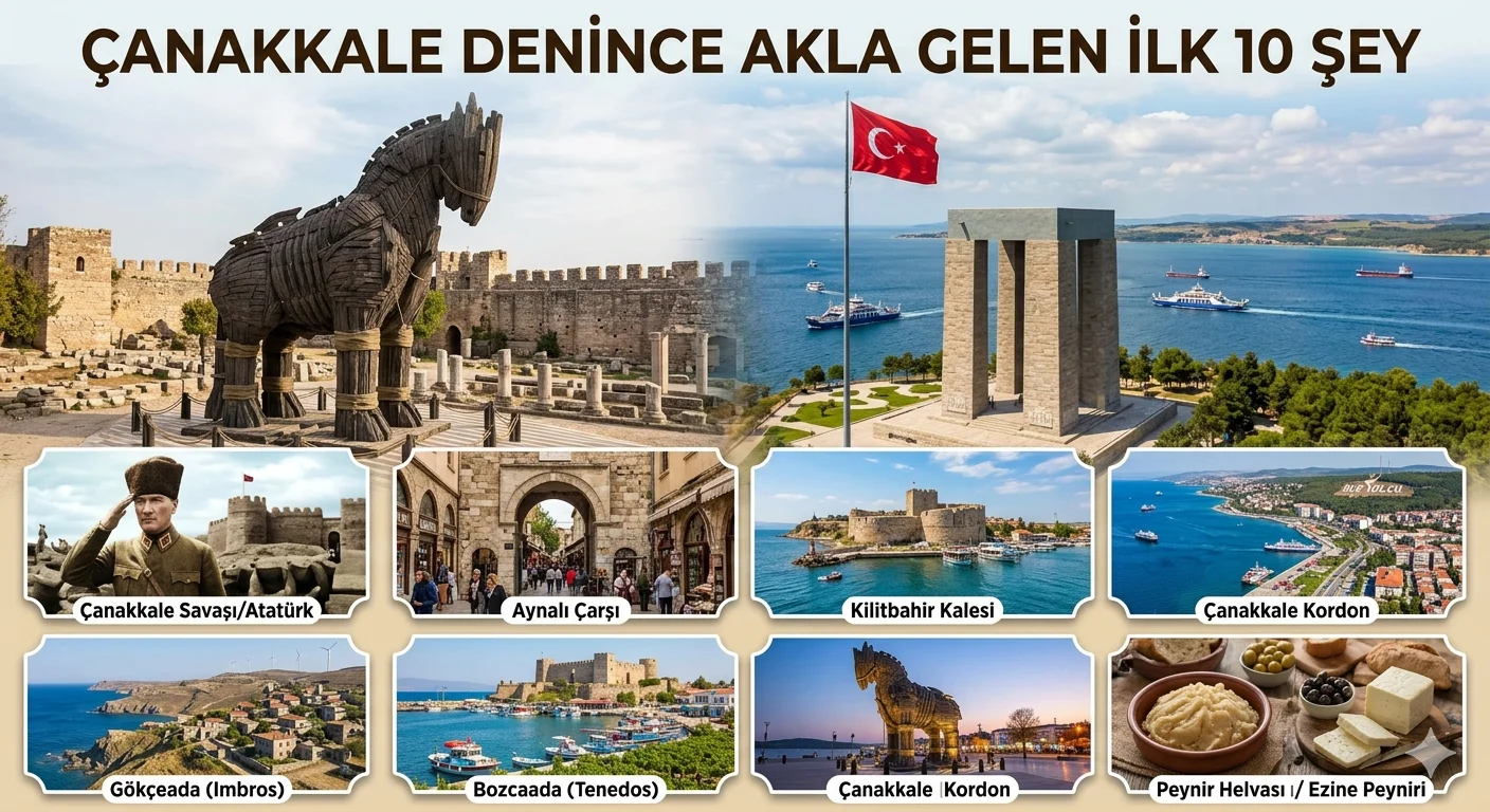 Çanakkale Denince Akla Gelen İlk 10 Şey