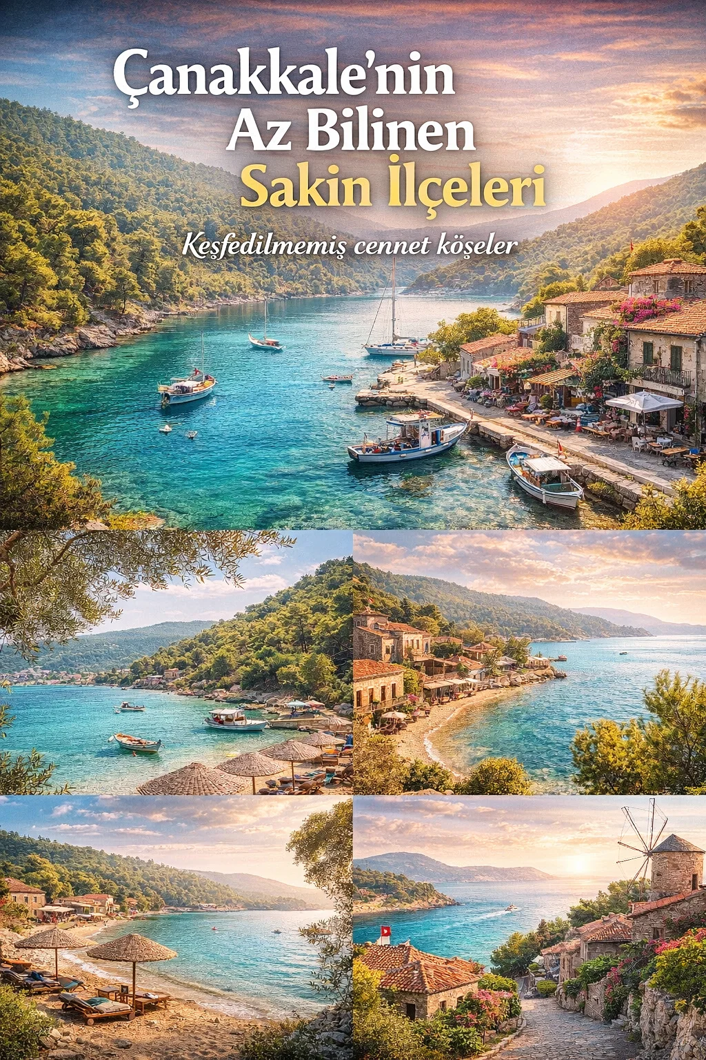 Çanakkale’nin Az Bilinen 5 Sakin İlçesi: Kalabalıktan Uzak Huzur Rotaları