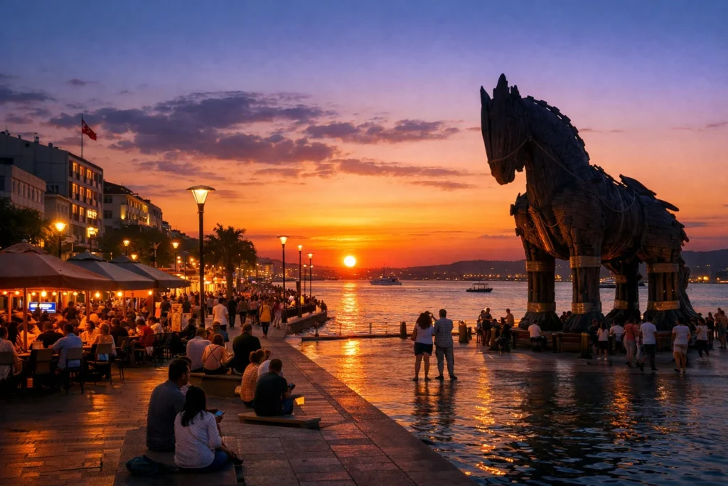 Çanakkale’de Akşam Nereye Gidilir? Yerli Halkın Favori Rotaları