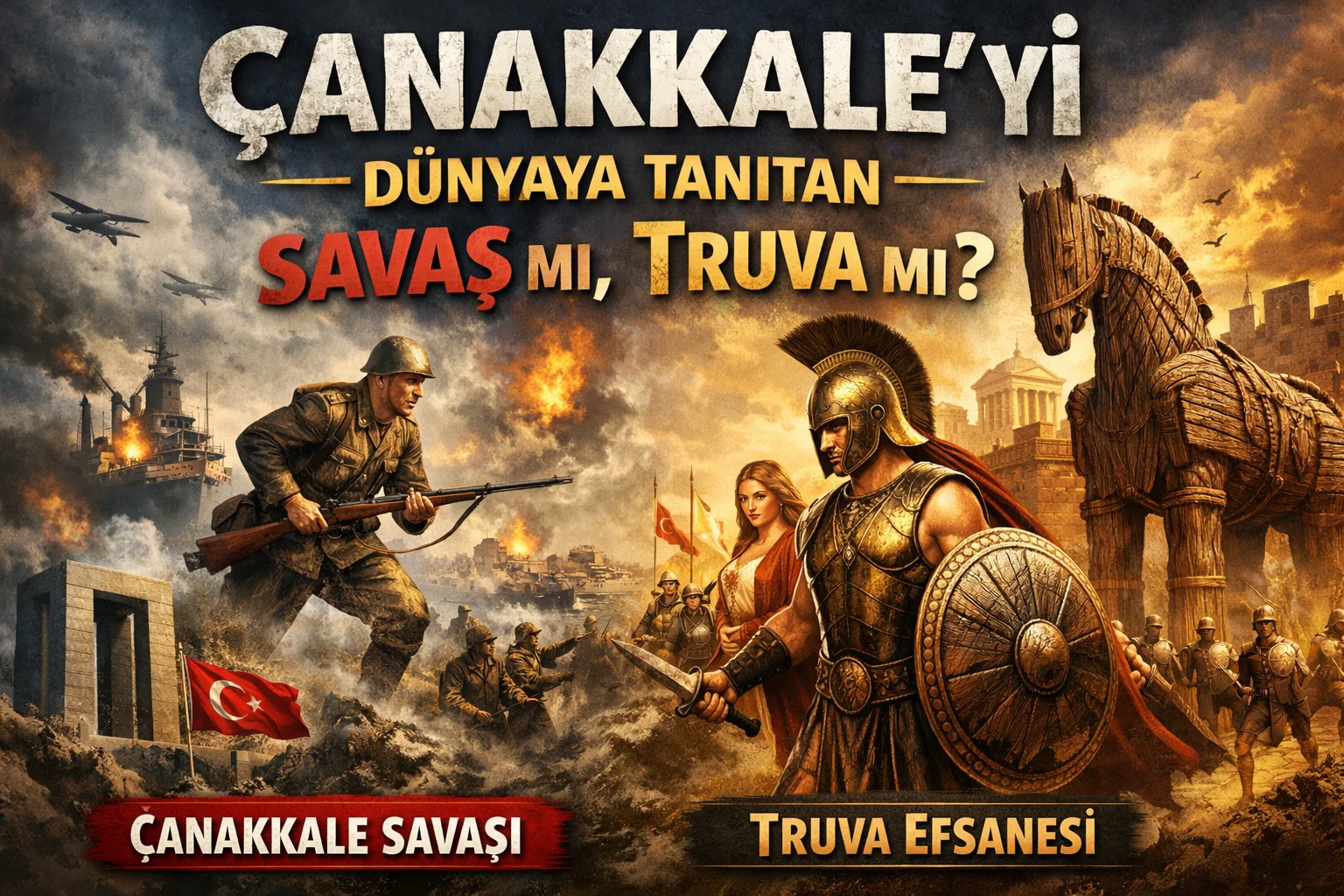 Çanakkale’yi Dünyaya Tanıtan Savaş mı, Truva mı?