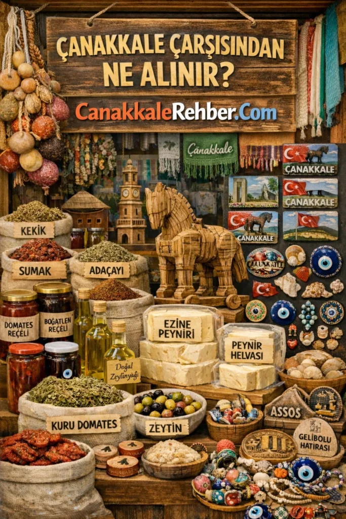 Çanakkale Çarşısında Ne Alınır?