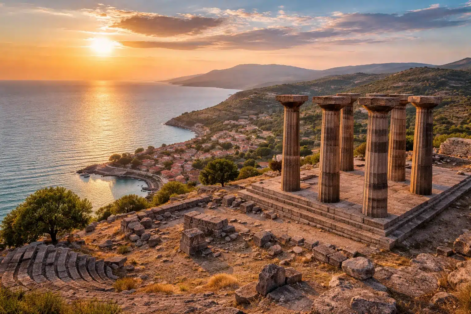 Assos Antik Kenti Hakkında Bilmeniz Gerekenler