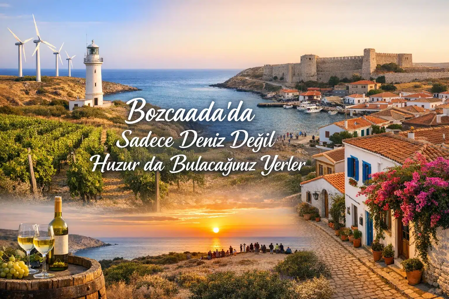 Bozcaada’da Sadece Deniz Değil Huzur da Bulacağınız Yerler