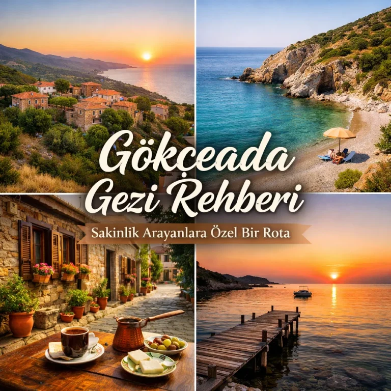 Gökçeada Gezi Rehberi: Sakinlik Arayanlara Özel Bir Rota