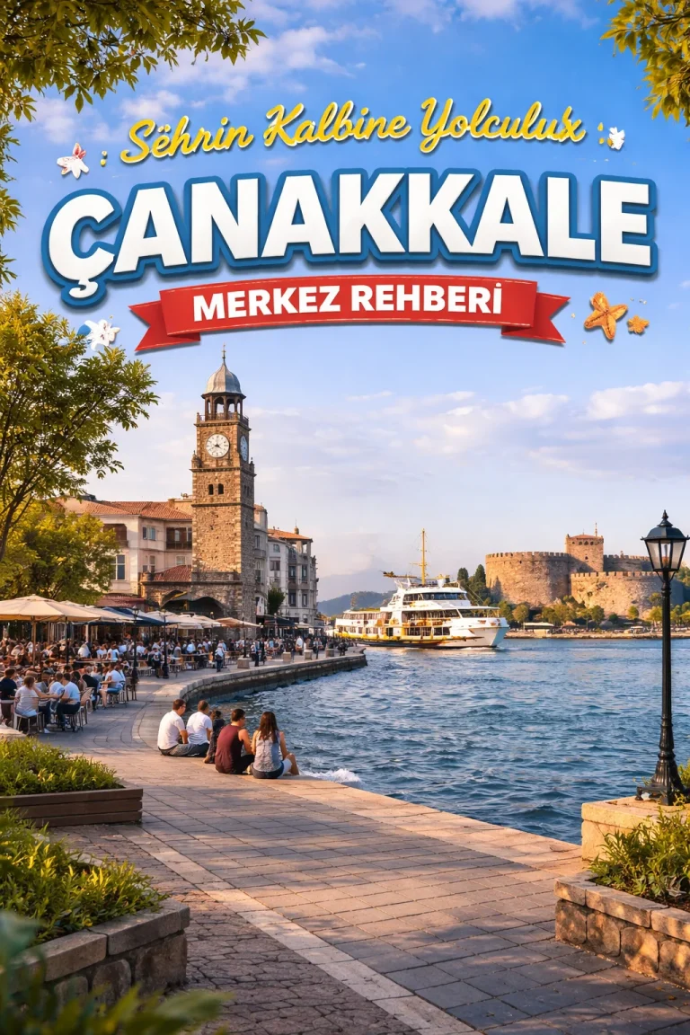 Şehrin Kalbine Yolculuk: Çanakkale Merkez Rehberi