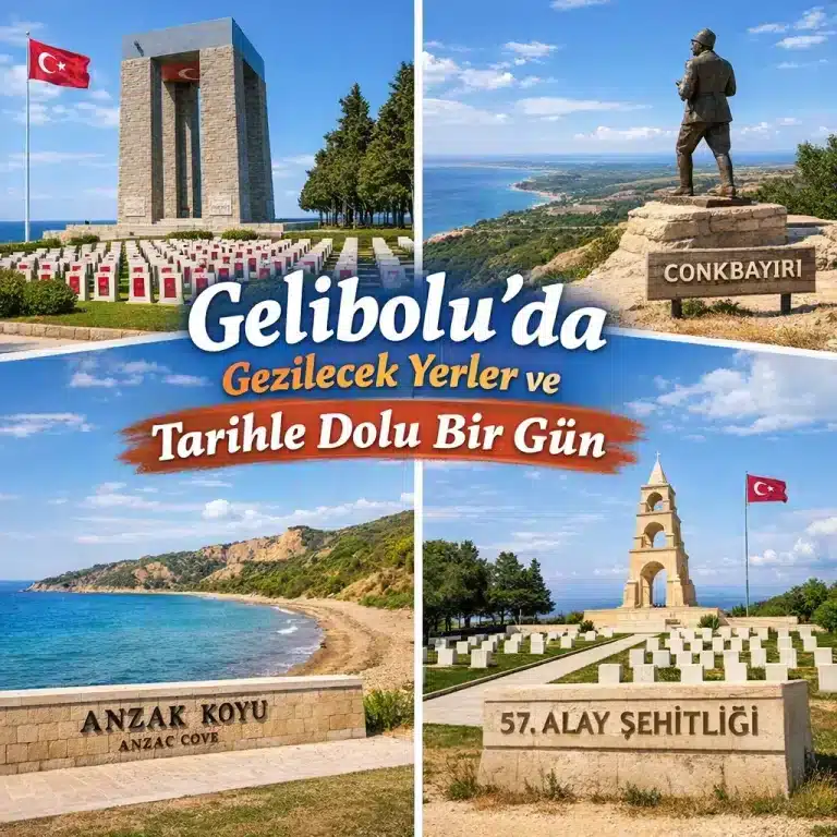 Gelibolu’da Gezilecek Yerler ve Tarihle Dolu Bir Gün