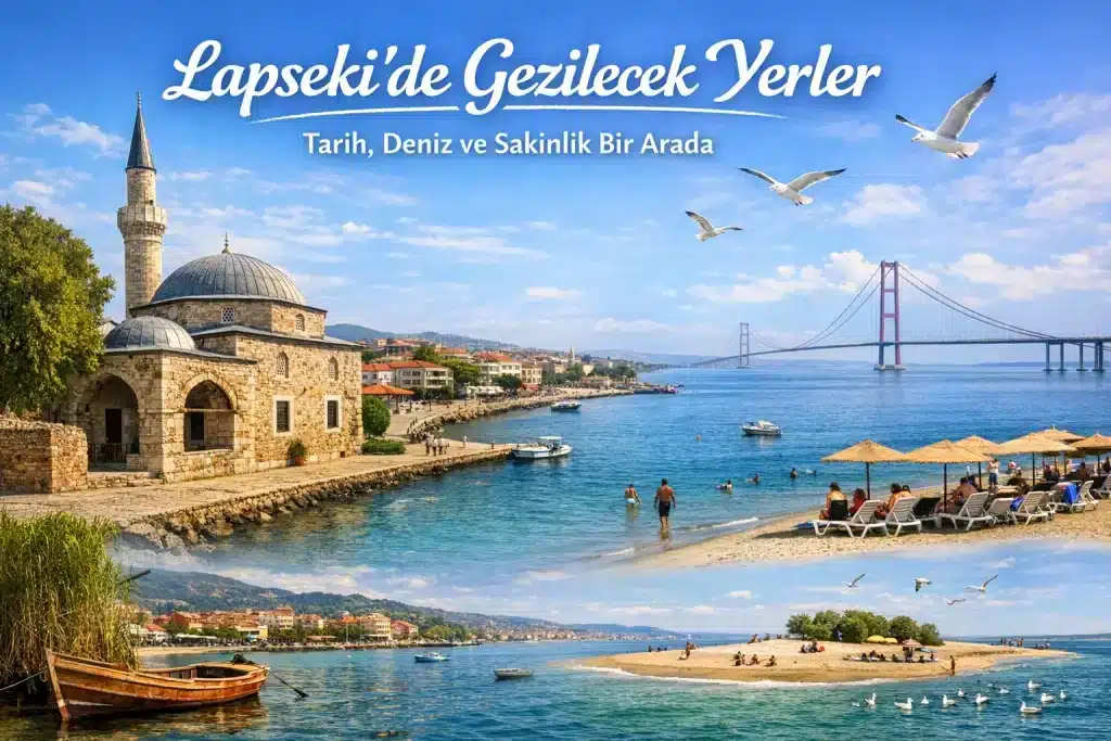 Lapseki’de Gezilecek Yerler: Tarih, Deniz ve Sakinlik Bir Arada