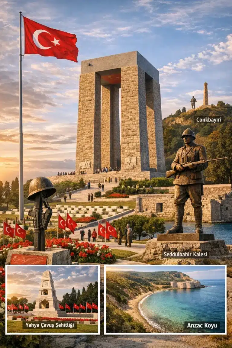 Çanakkale Şehitlik Rehberi: Nereler Gezilmeli?