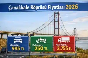 Çanakkale Köprüsü Fiyatları 2026