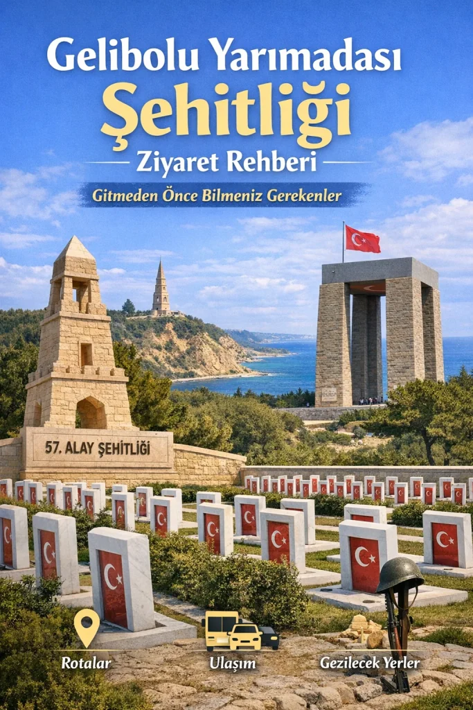 Gelibolu Yarımadası Şehitliği Ziyaret Rehberi